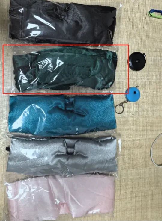 Silk-Feel Cooling Sleep Eye Mask